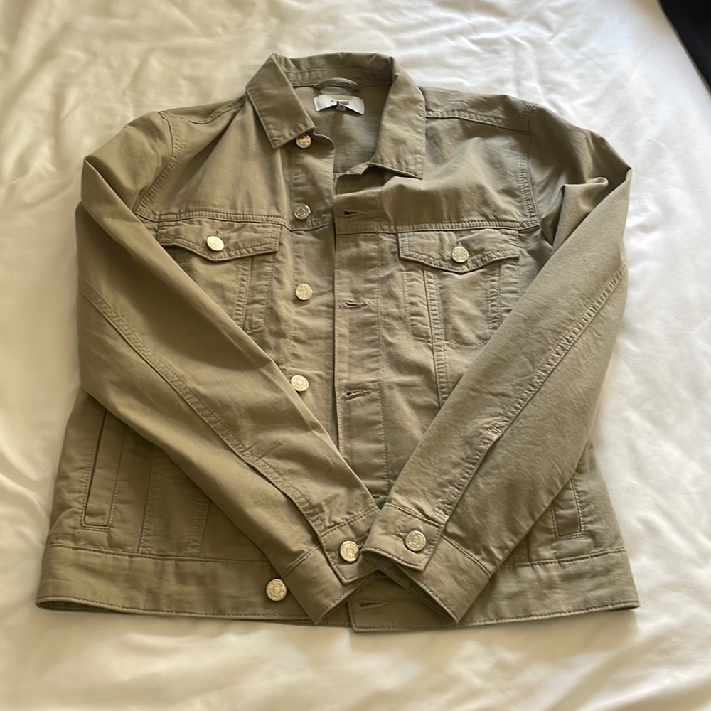 Reiss Surrey cotton trucker jacket